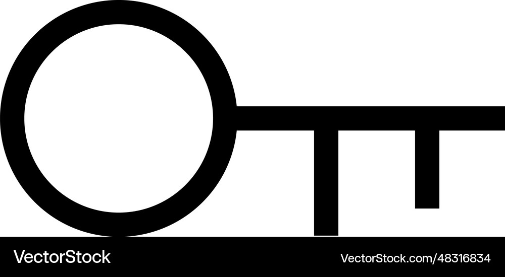 Key icon Royalty Free Vector Image - VectorStock