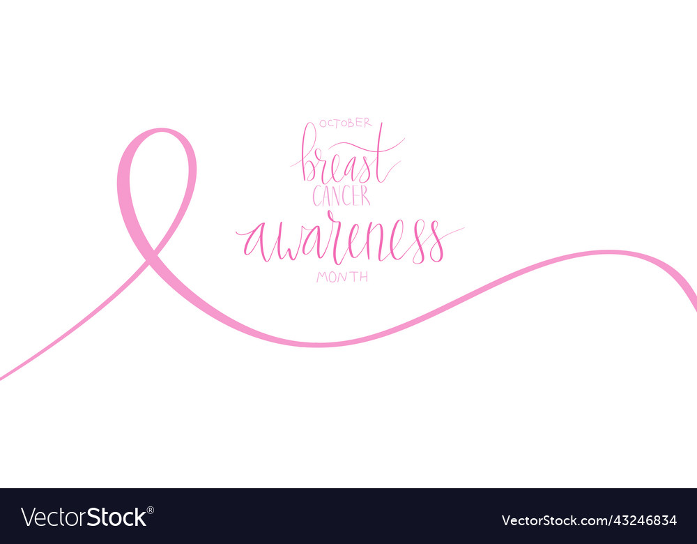 Oktober Brustkrebs Awareness Monat