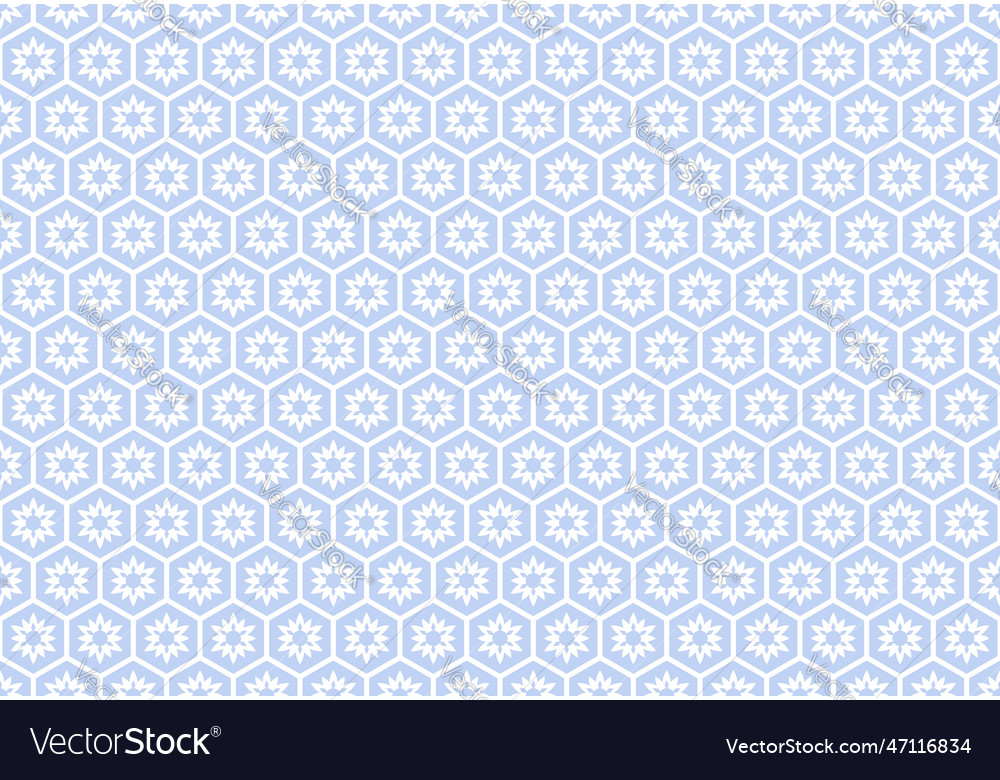 Seamless hexagons pattern vector image Seamless hexagons pattern