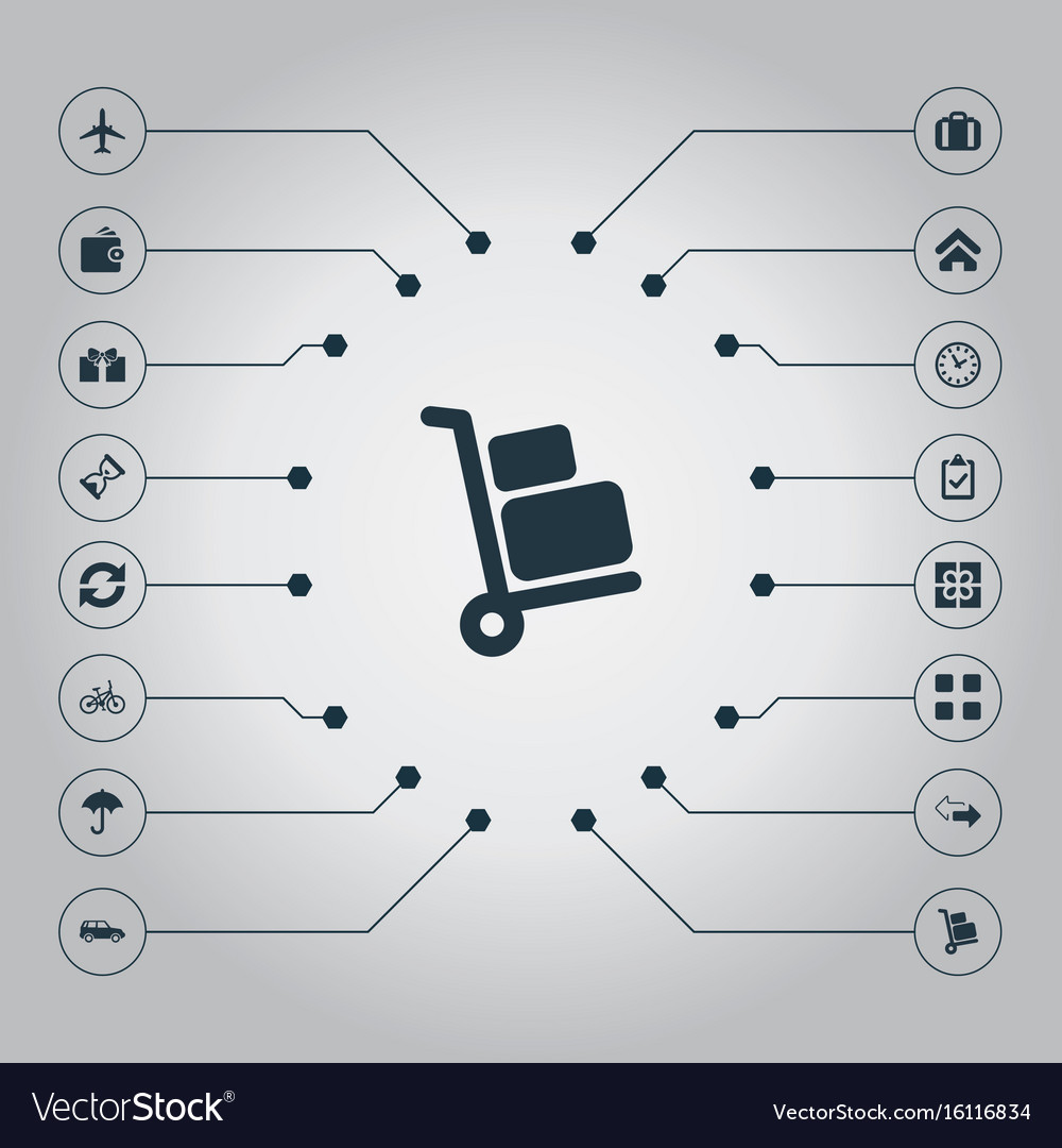 Set of simple surrender icons