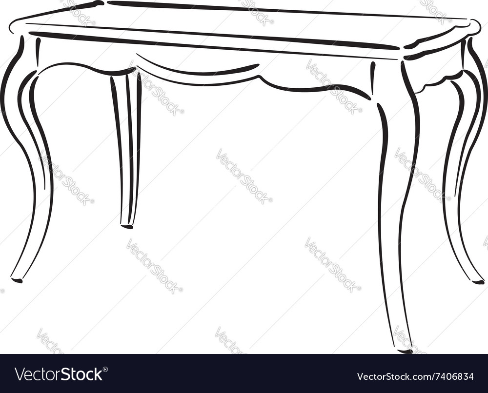 Simple Table Sketch