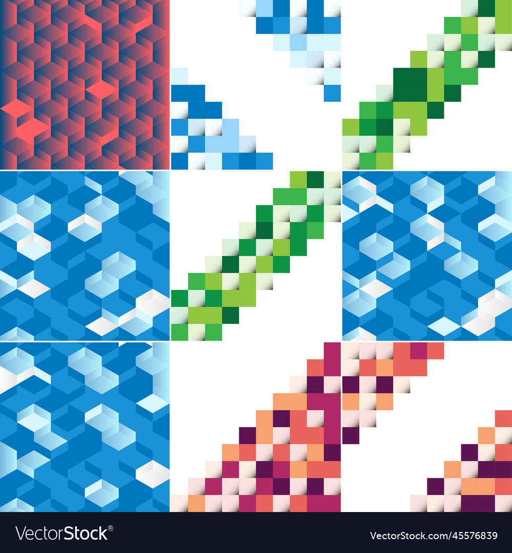 Background with an of abstract squares