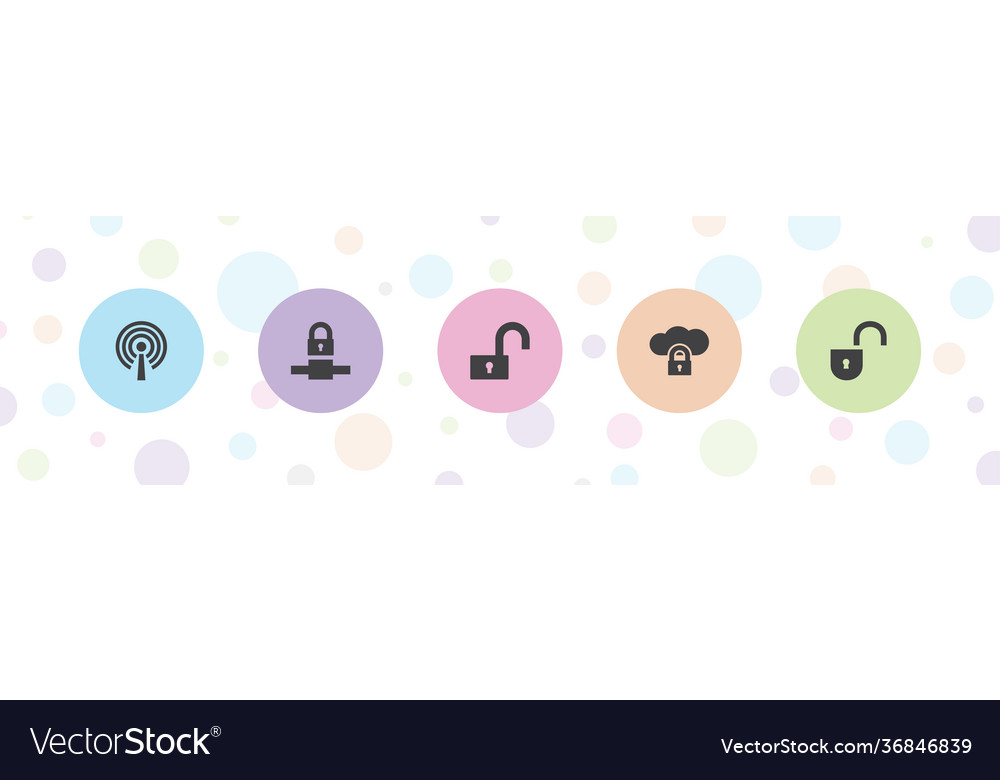 Encryption icons