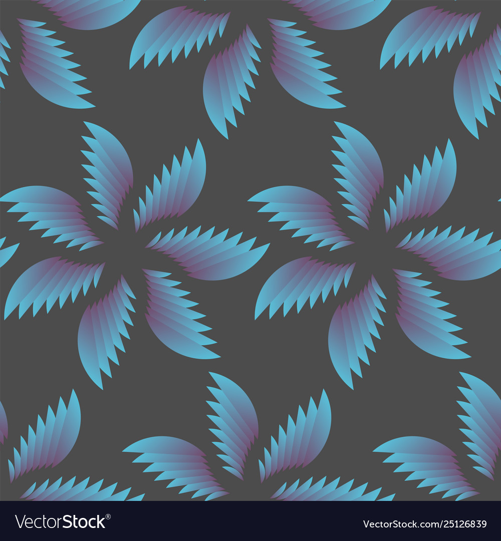Geometric abstract pattern from repetitive shapes