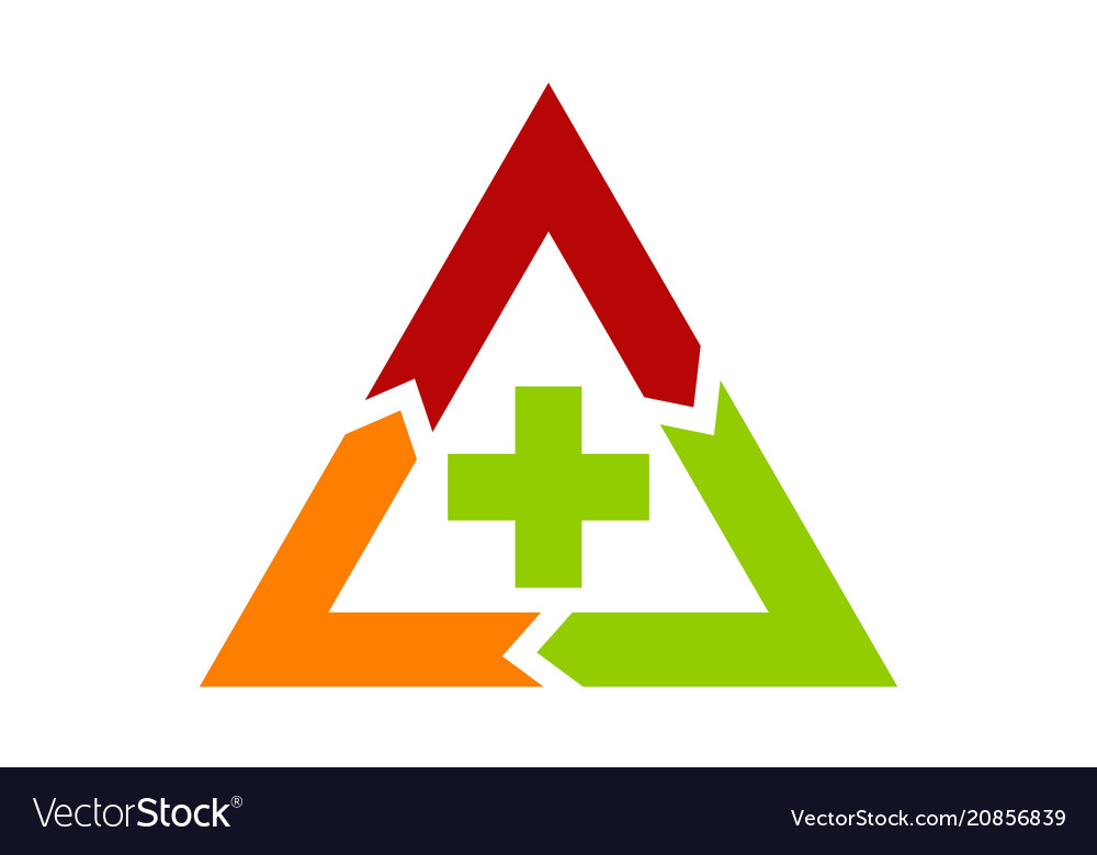 Medizinische Gesundheitslösungen Zentrum vector image Medizinische Gesundheitslösungen Zentrum
