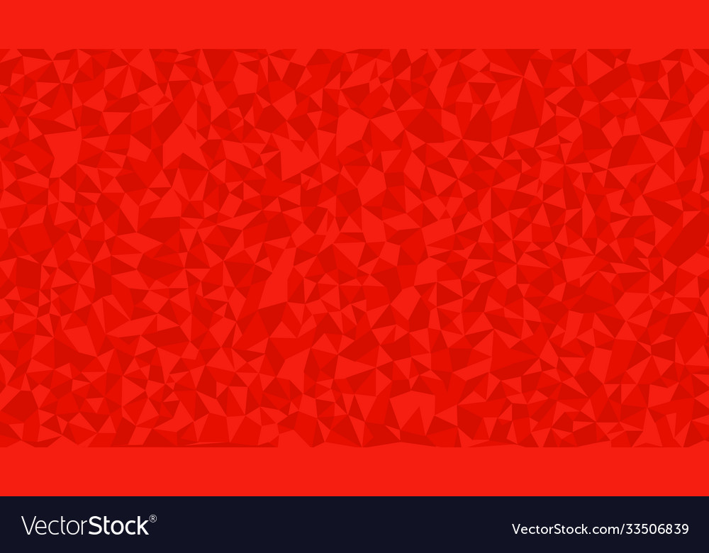Red polygon art background geometric pattern