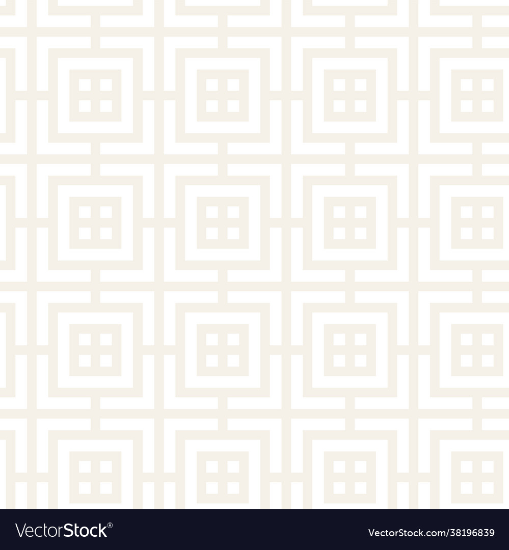 Seamless subtle lines mosaic pattern vector image Seamless subtle lines mosaic pattern
