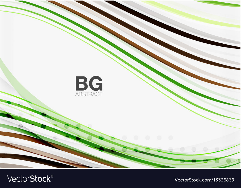 Thin lines wave abstract background