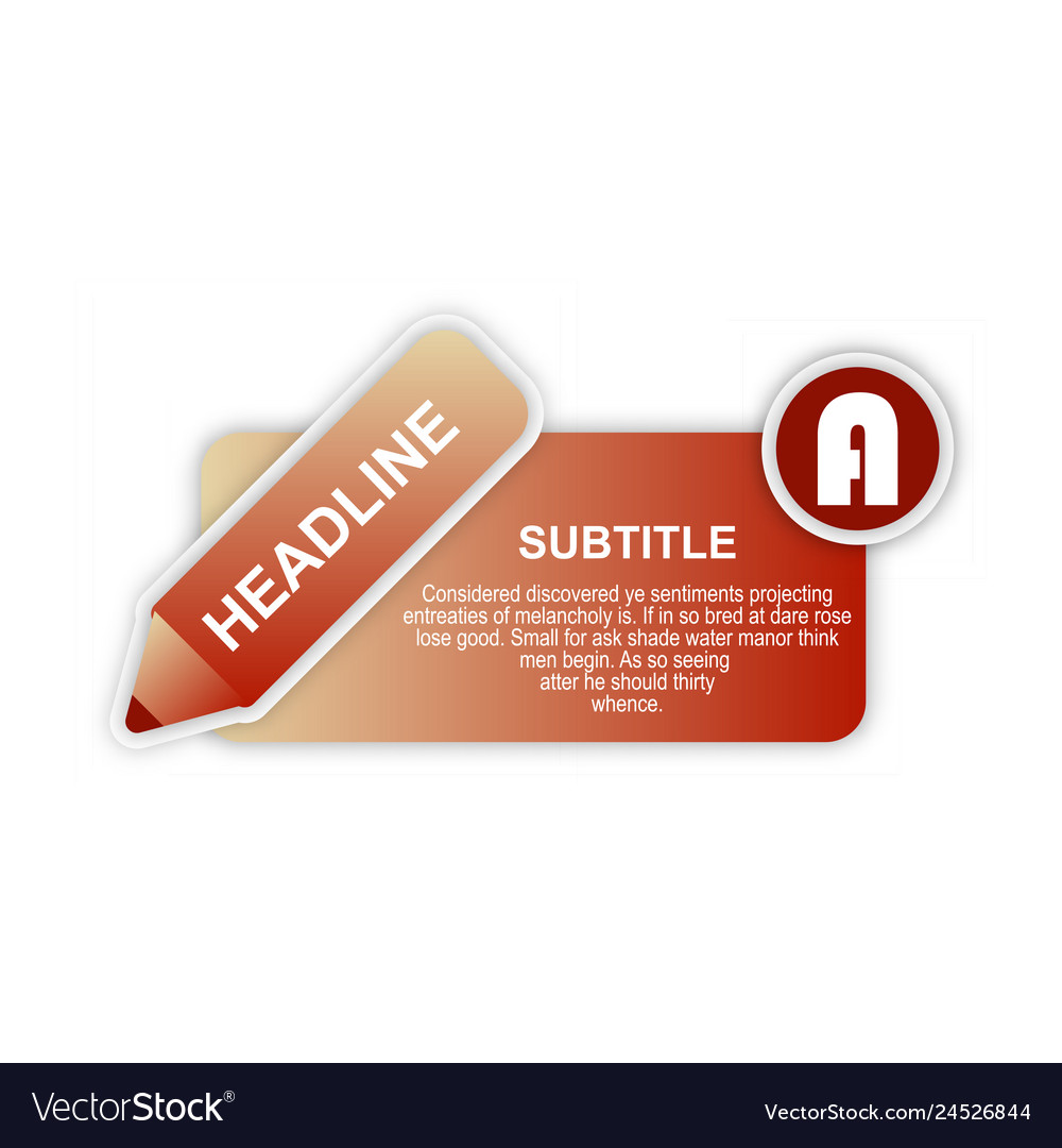 Abstract paper infographic internal and external