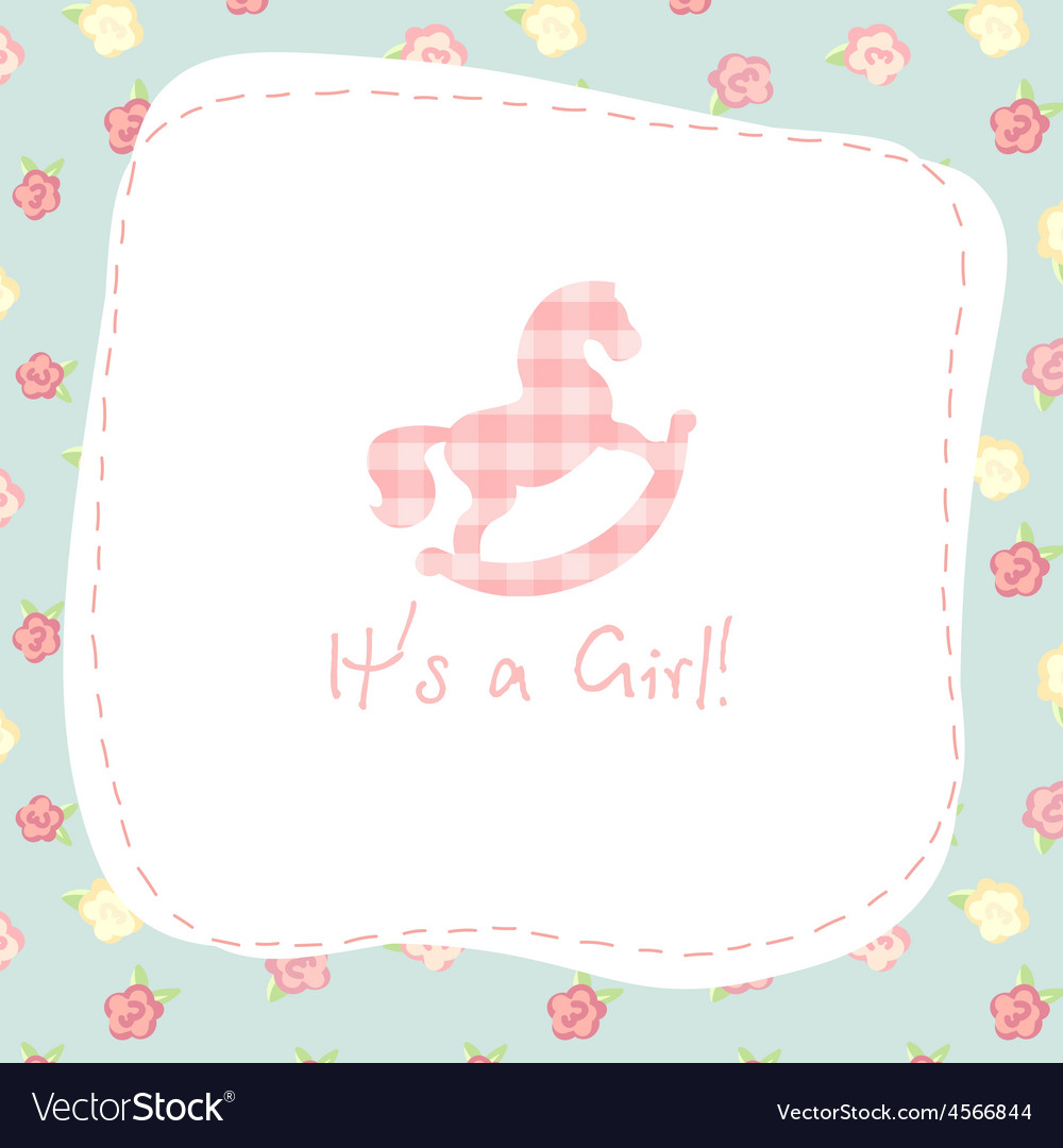 baby born congratulation card royalty free vector image baby born card