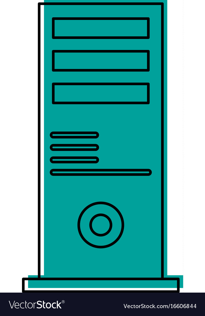 Cpu tower icon image