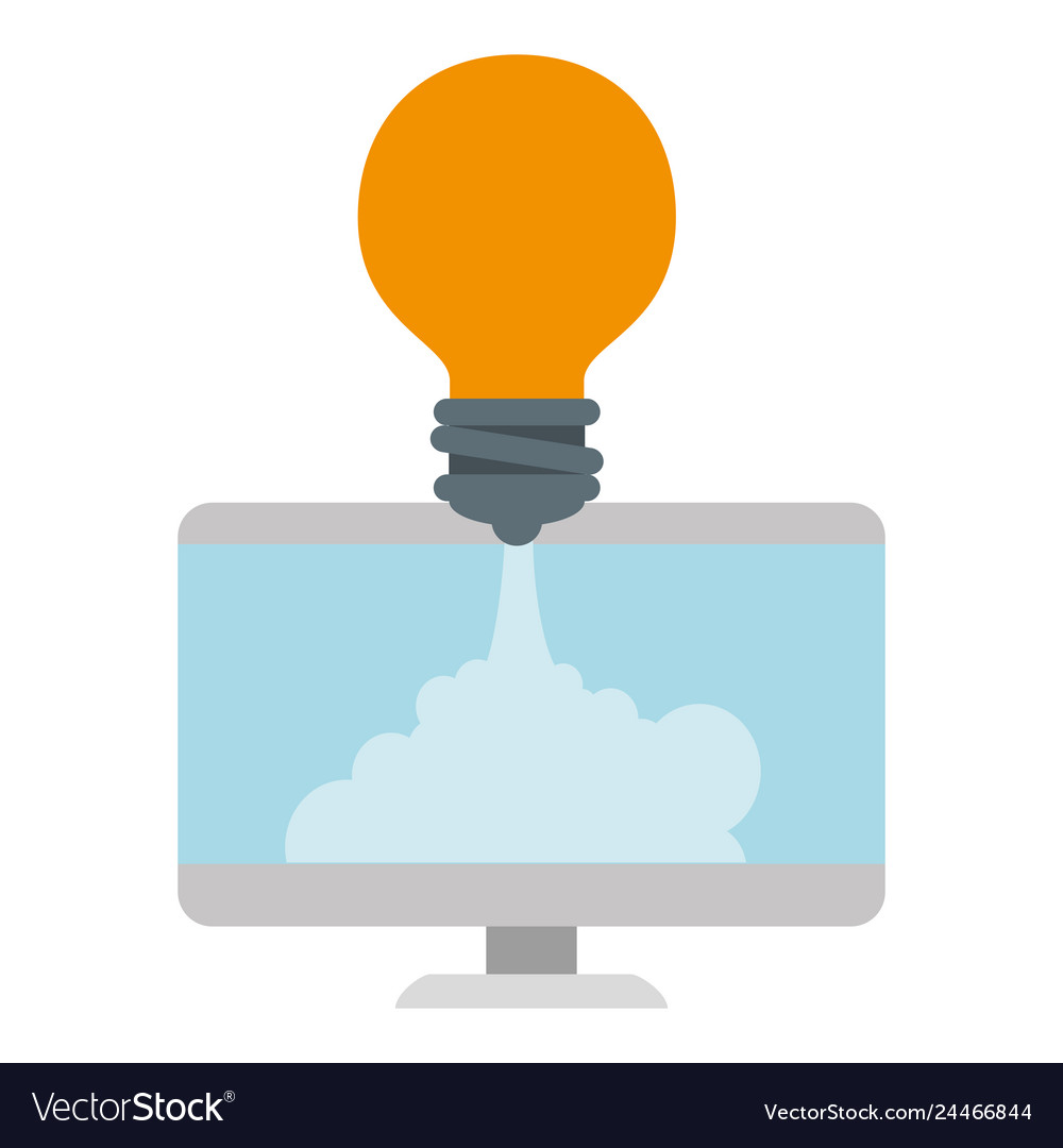 Monitor computer with bulb launcher