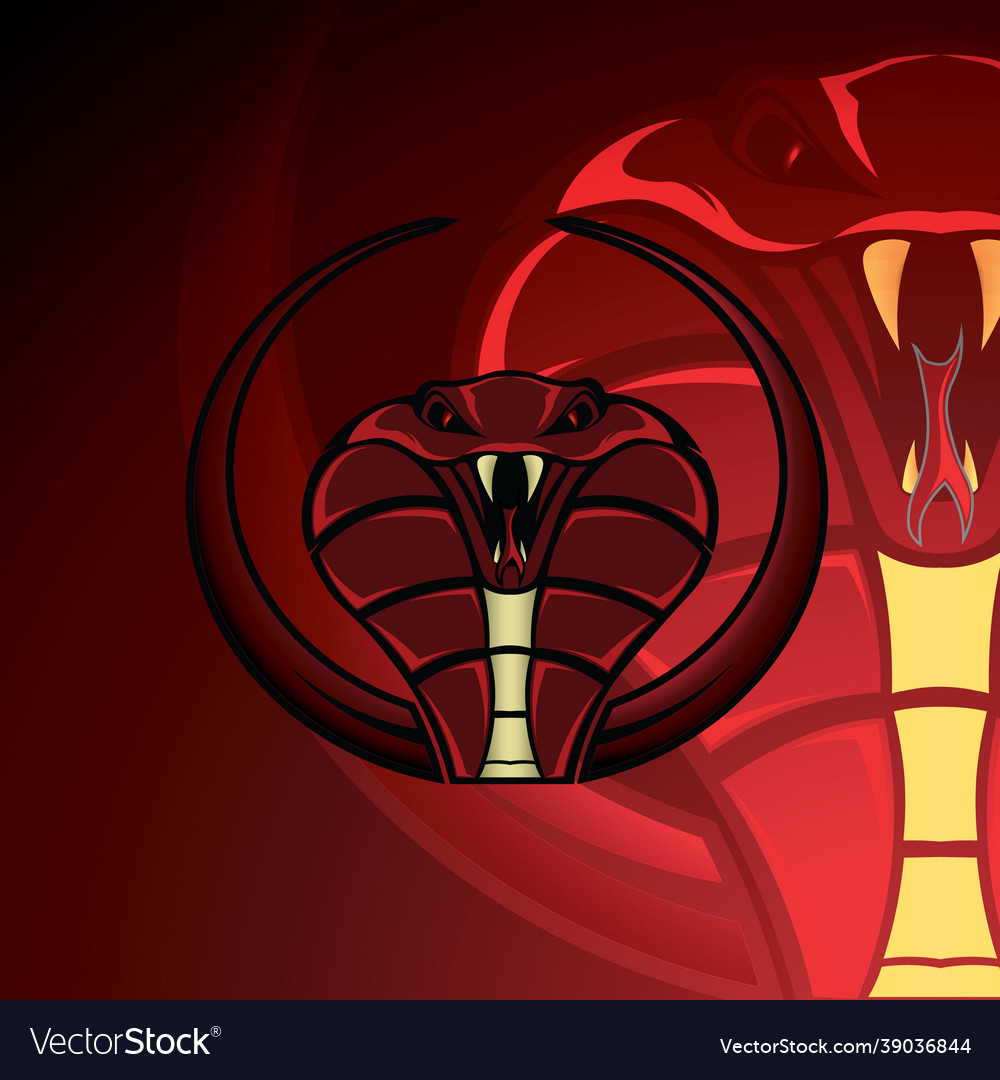 red cobra gaming logo vector 39036844