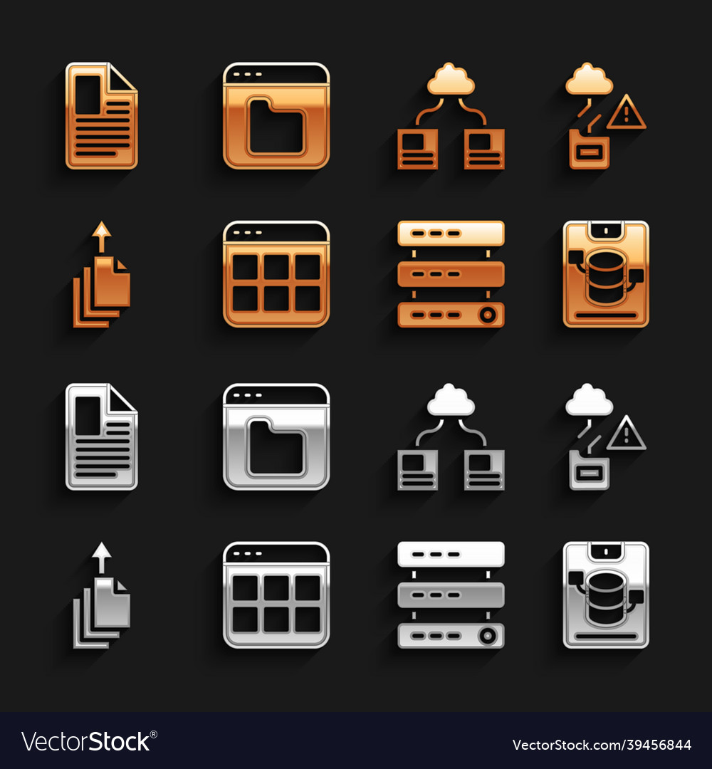 Set browser files cloud technology data transfer