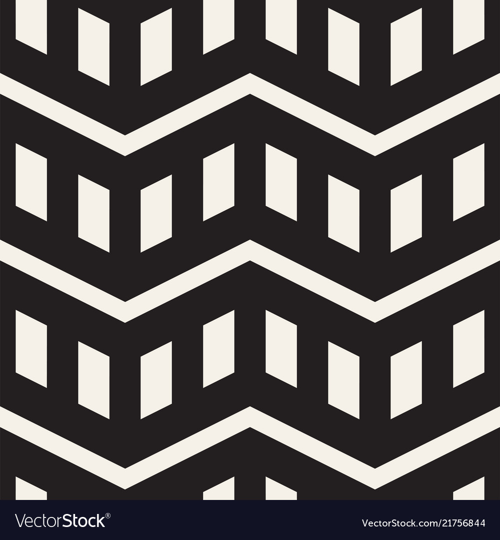 Zigzag Line Pattern - Abstract & Stylish