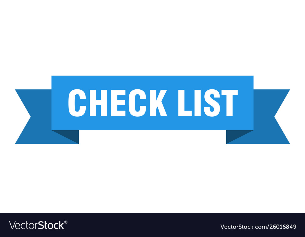 Check list