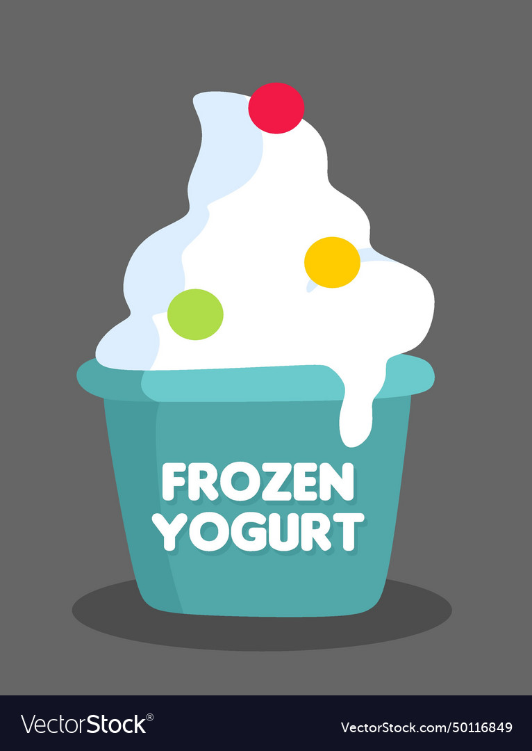 Happy national frozen yogurt day