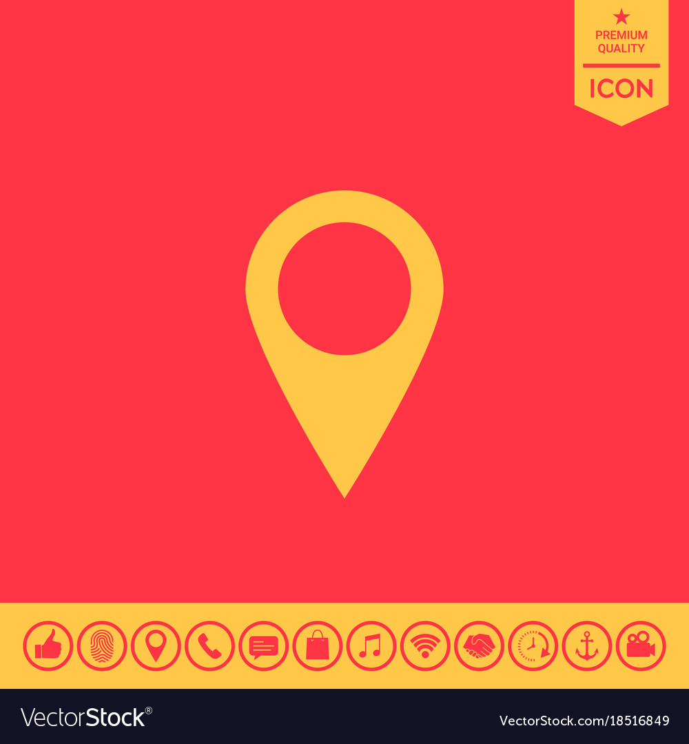 Map pointer icon