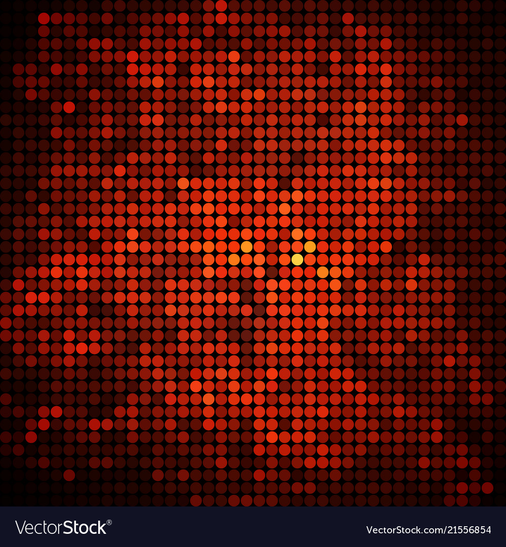 Abstract colored round dots background vector image Abstract colored round dots background