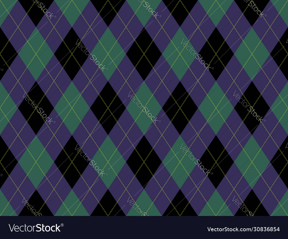 Argyle pattern seamless fabric texture background