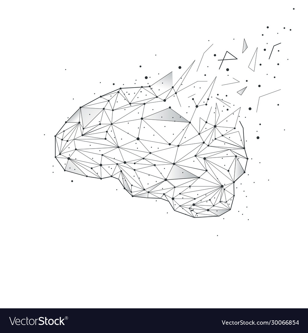 Concept artificial intelligenceabstract vector image Concept artificial intelligenceabstract