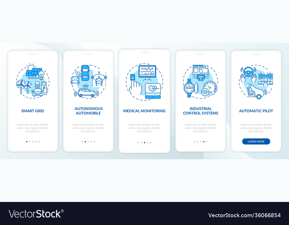 Cps application onboarding mobile app page screen vector image Cps application onboarding mobile app page screen
