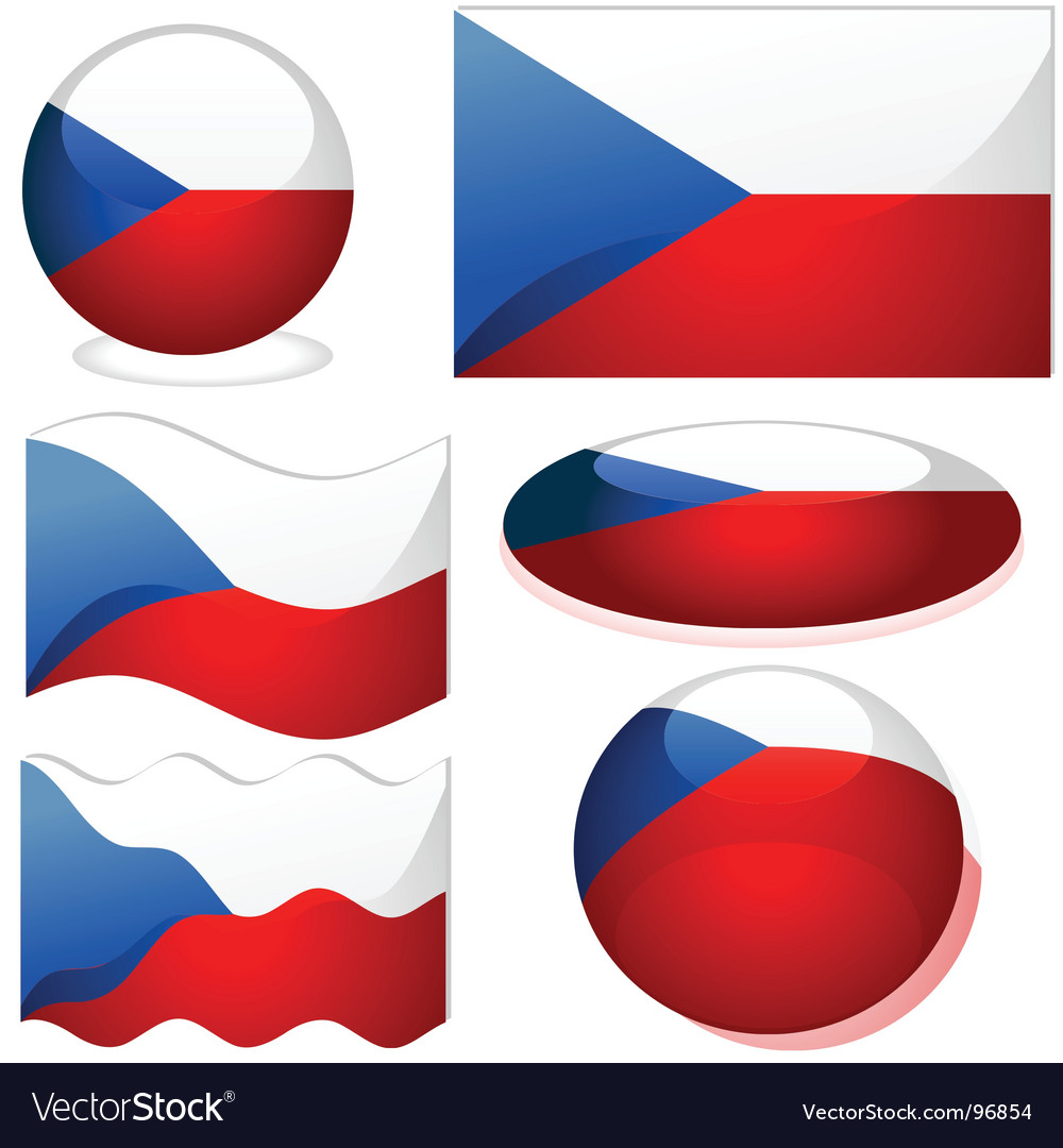 Czech republic flags