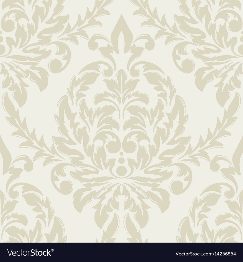 Damask seamless pattern element