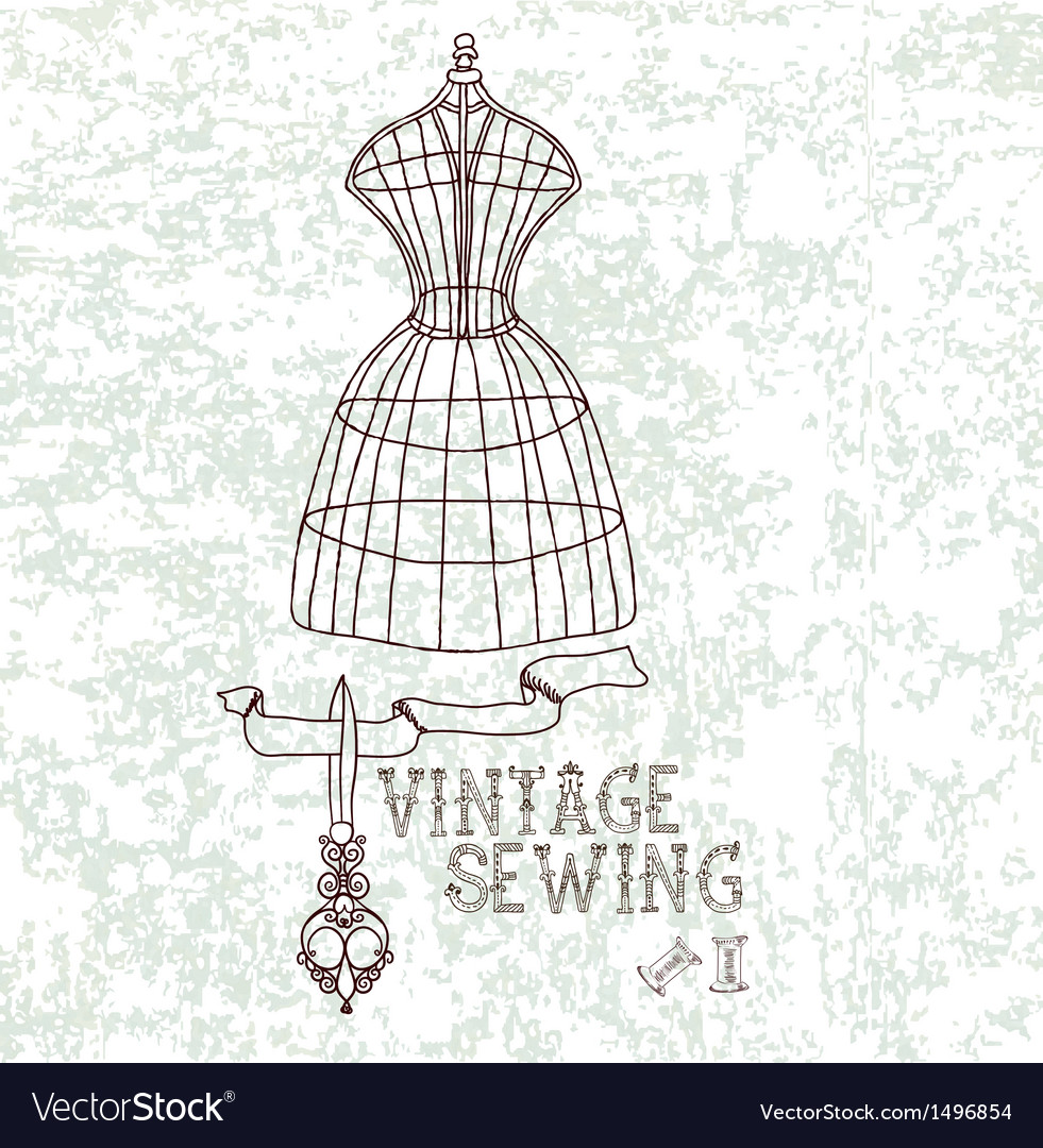 Vintage Sewing Dummy