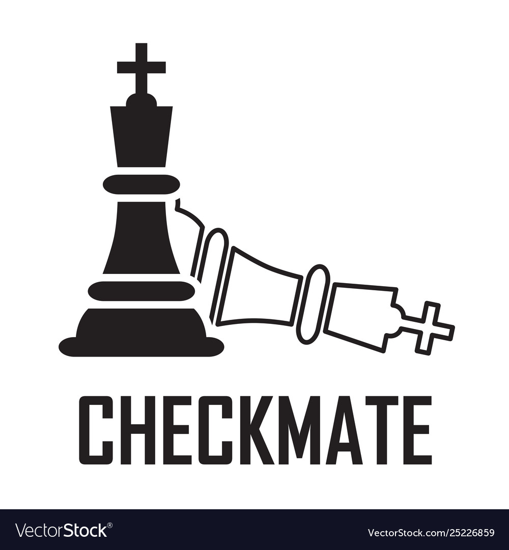 Premium Vector  Chess checkmate