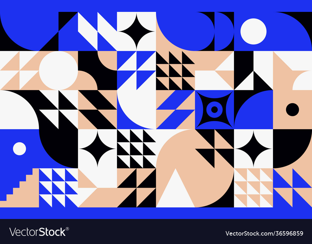 Digital design abstract pattern vector image Digital design abstract pattern