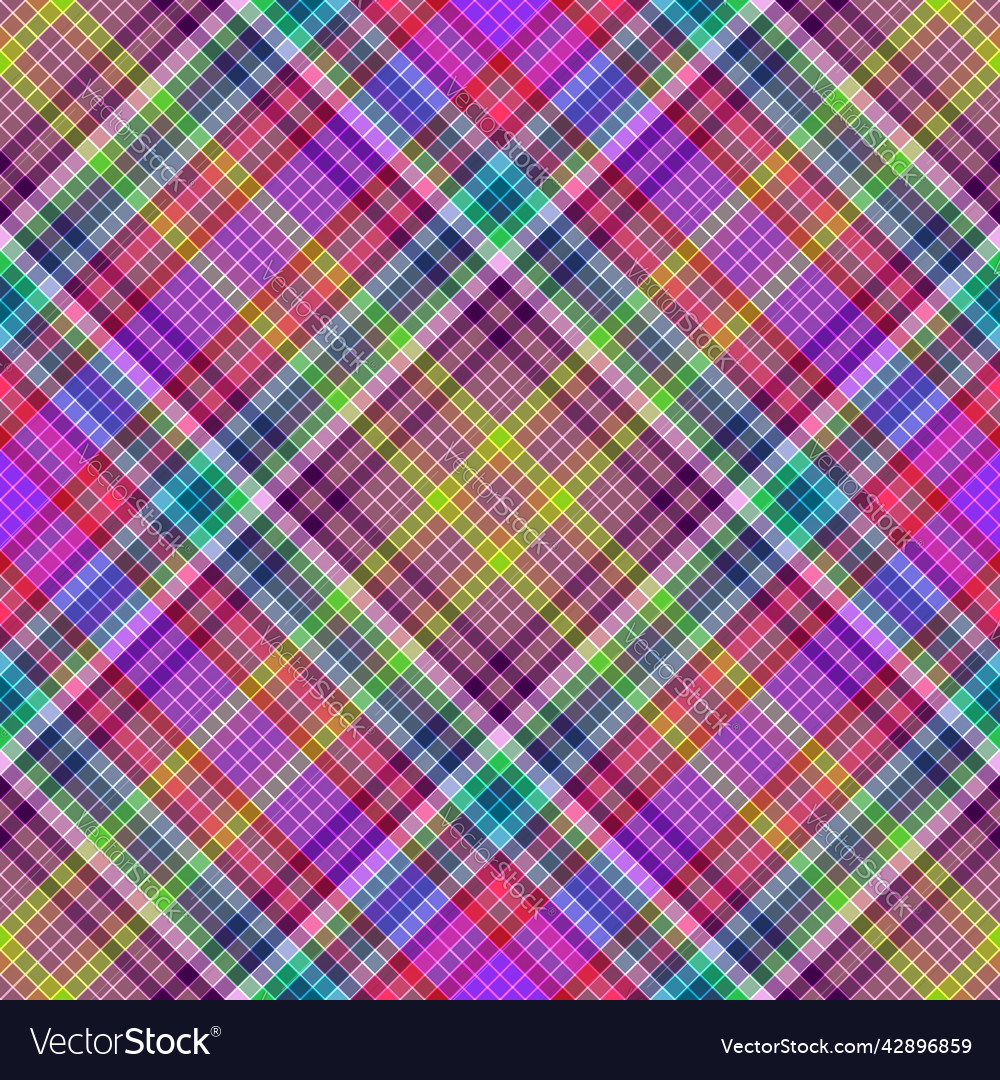 Rainbow seamless pattern with colorful diagonal