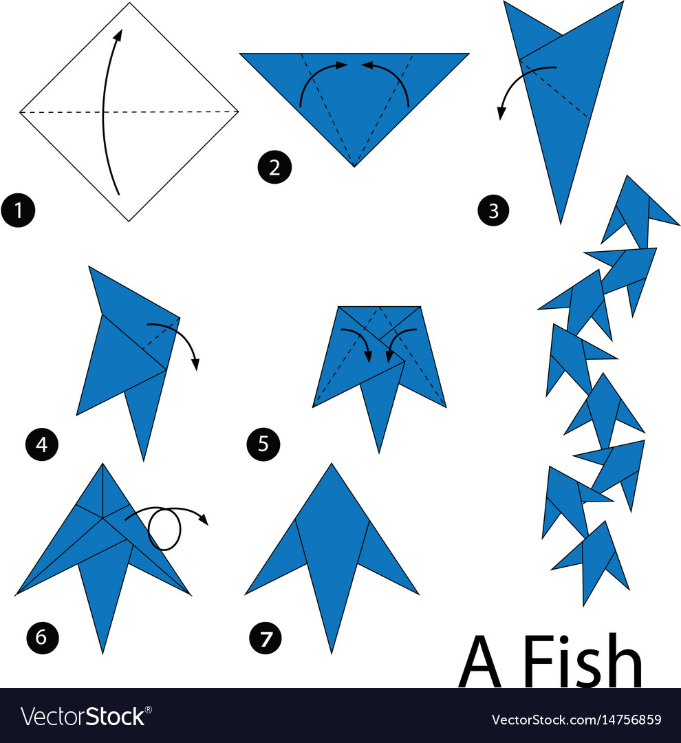 Step By Step Instructions How To Make Origami