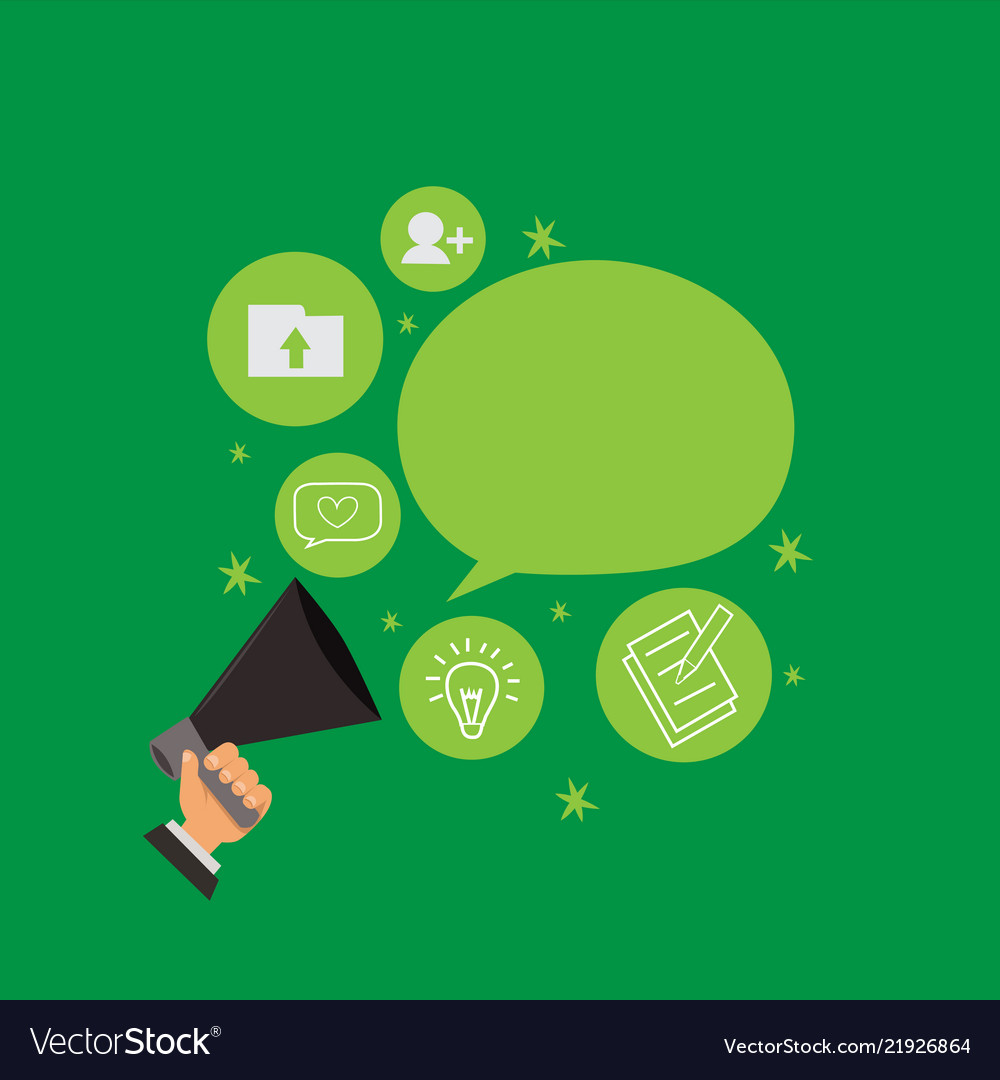 Flat design empty esp template vector image Flat design empty esp template