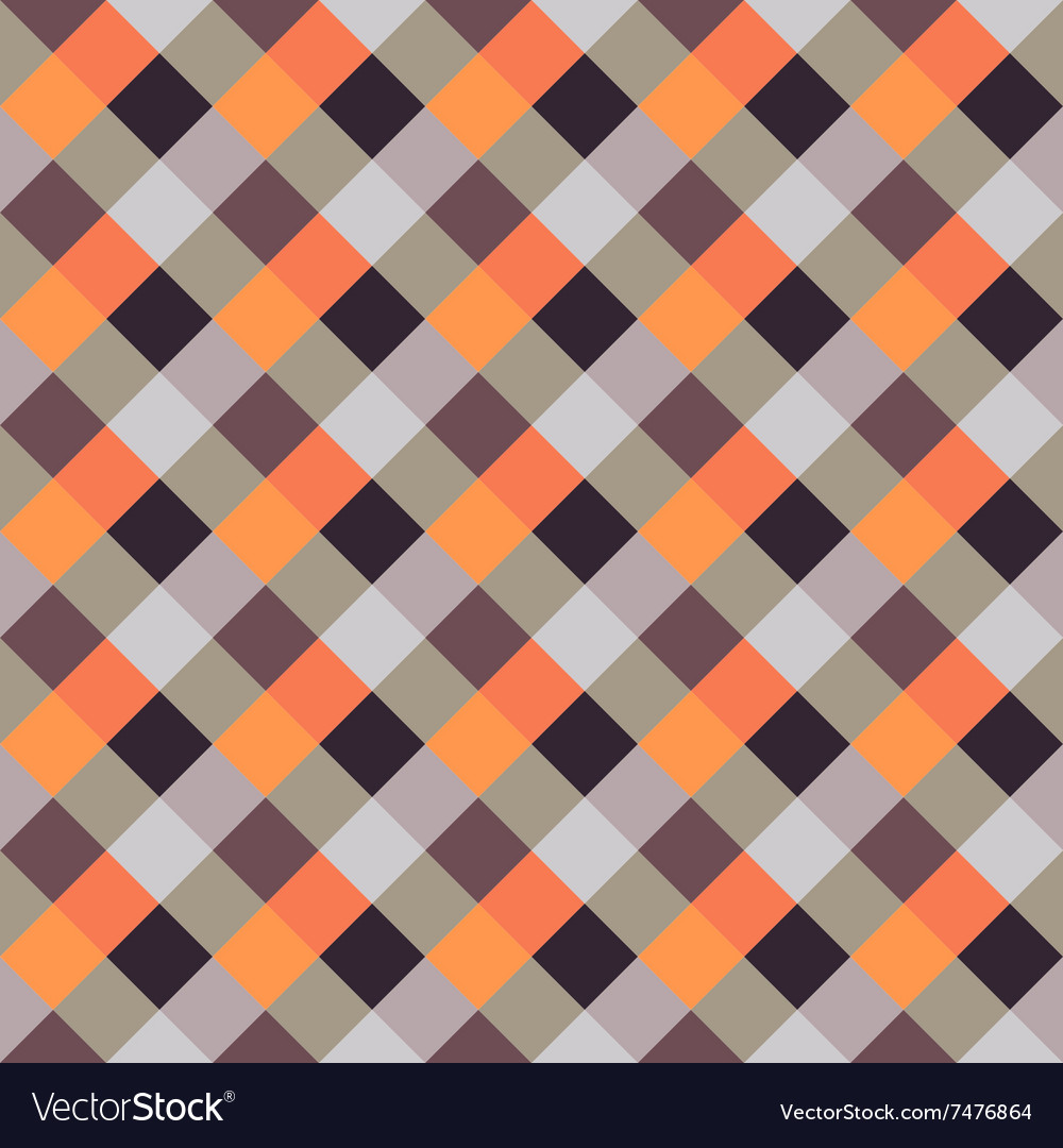 Seamless geometric checked pattern diagonal