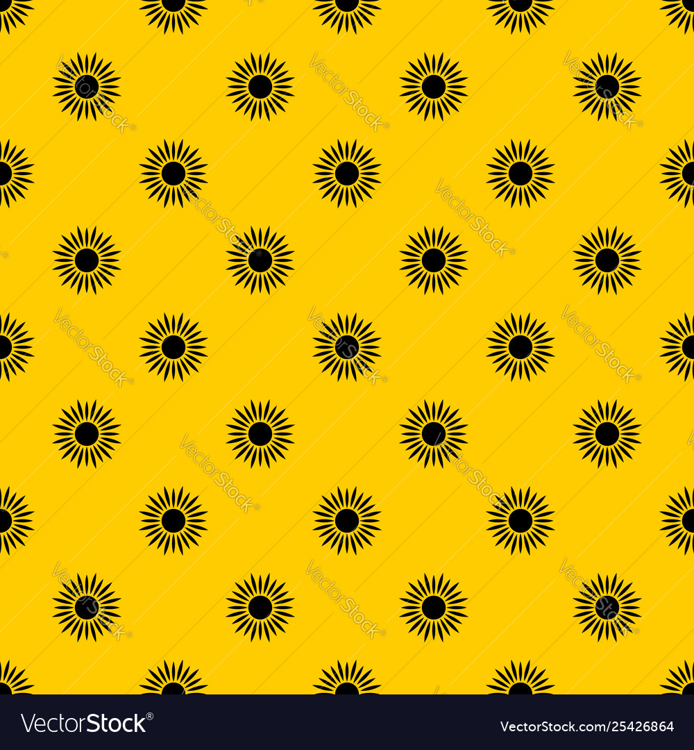 Sun pattern Royalty Free Vector Image - VectorStock