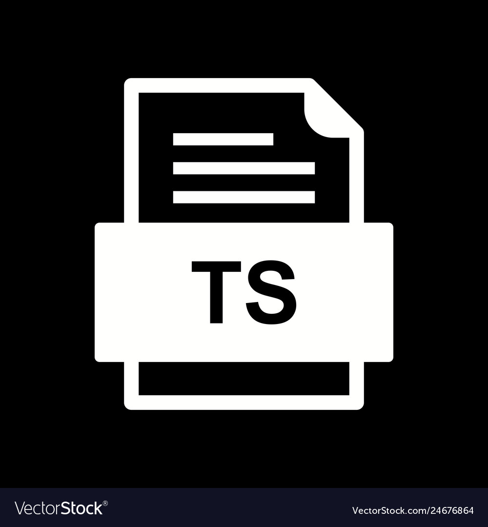 Ts file document icon