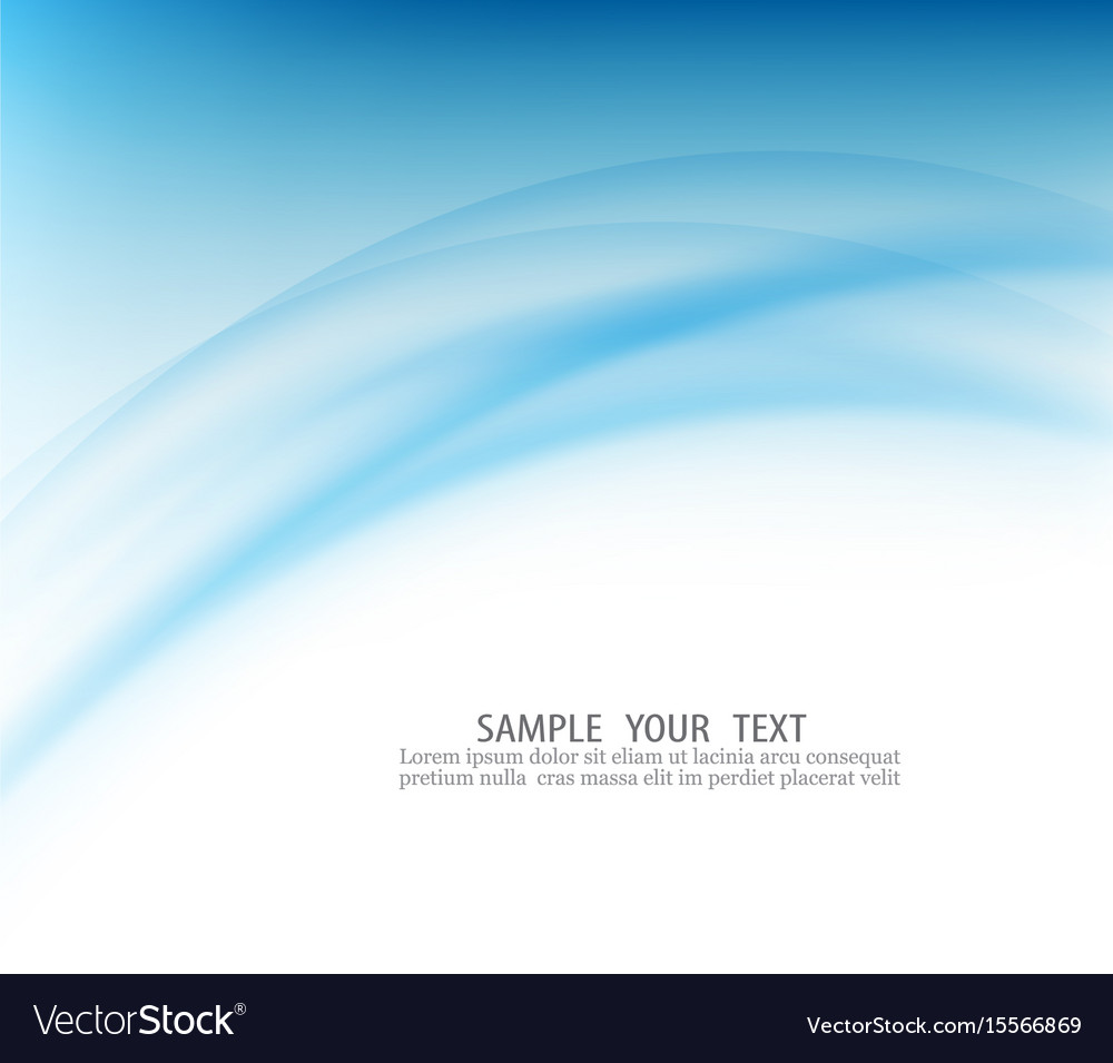 Abstract Blue Curve Background