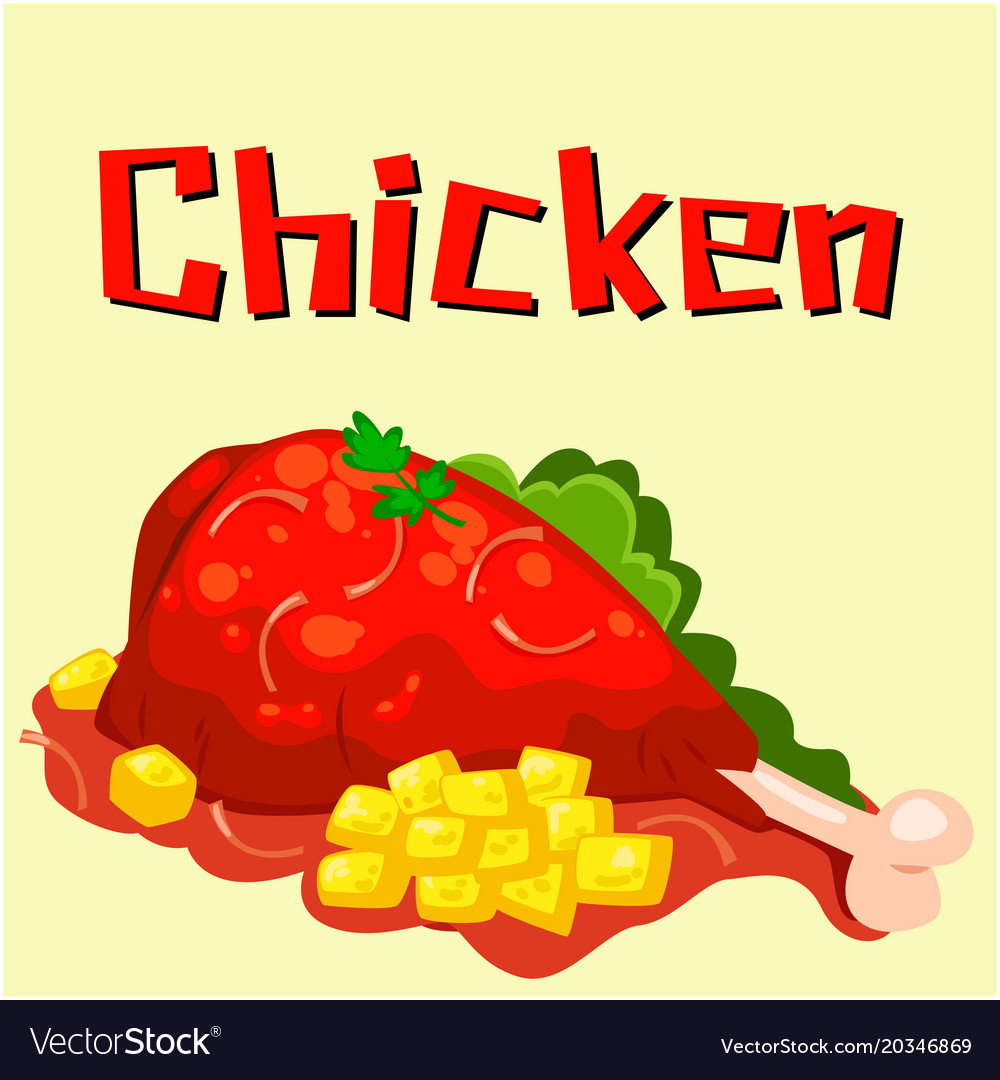 Chicken menu background image