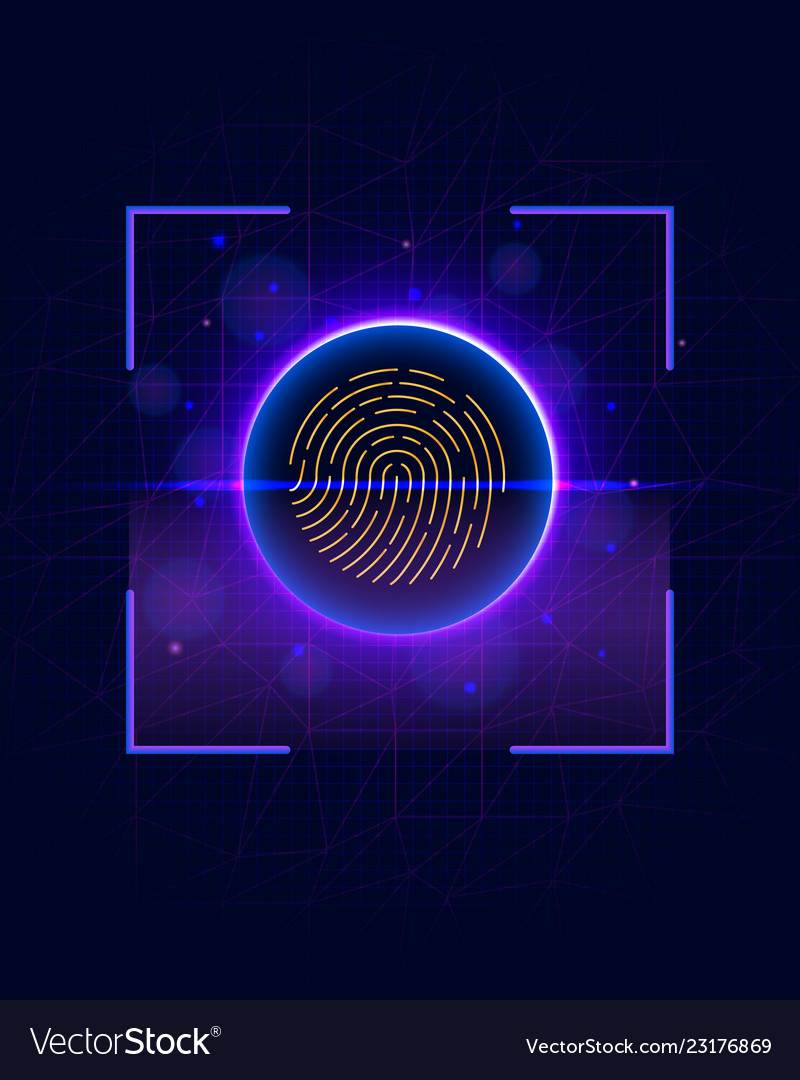 Fingerprint scanning identification system