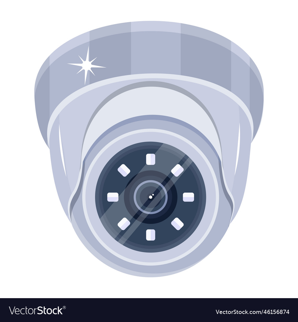 Cctv camera Royalty Free Vector Image - VectorStock