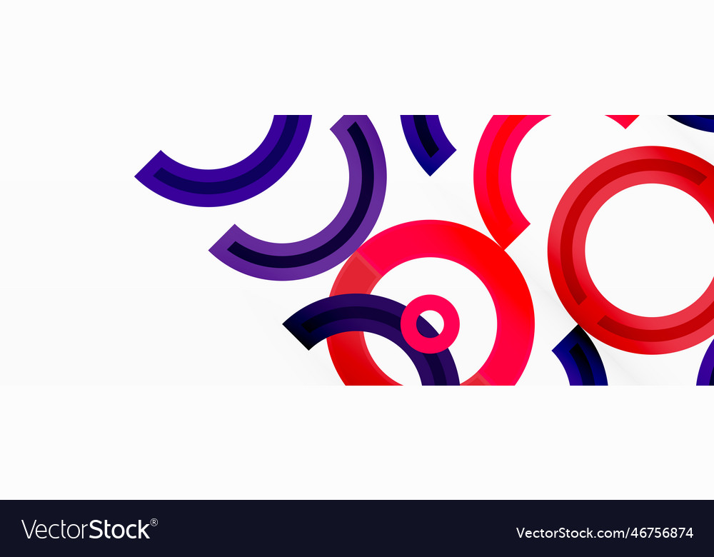 Circles are arranged in a grid pattern abstract Vector Image Circles are arranged in a grid pattern abstract