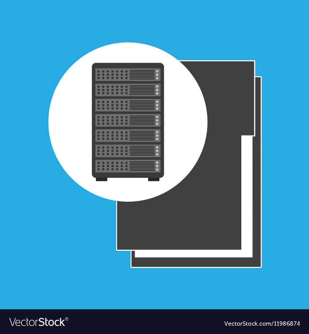 Network server concept file folder