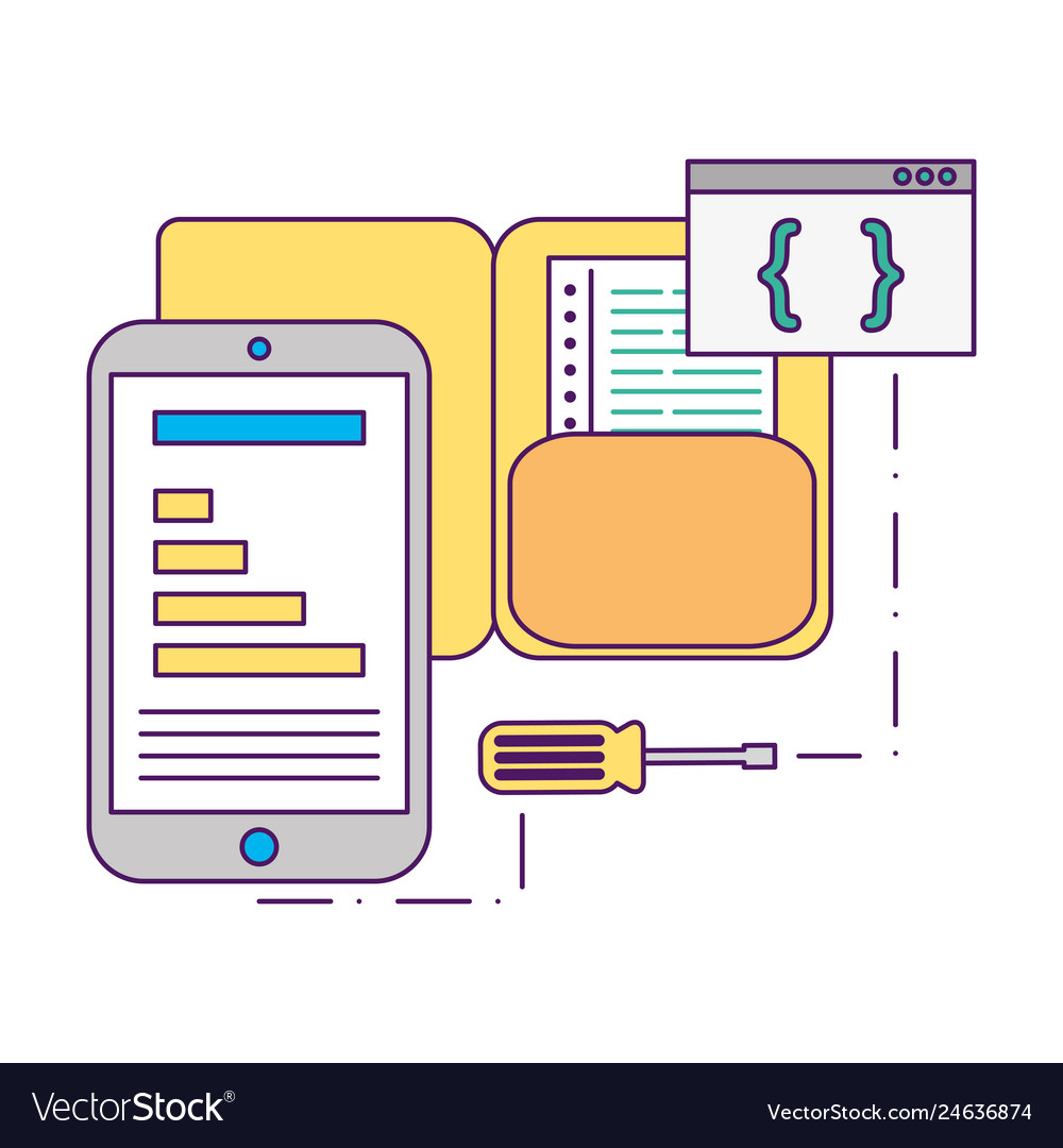 Smartphone folder file coding tool