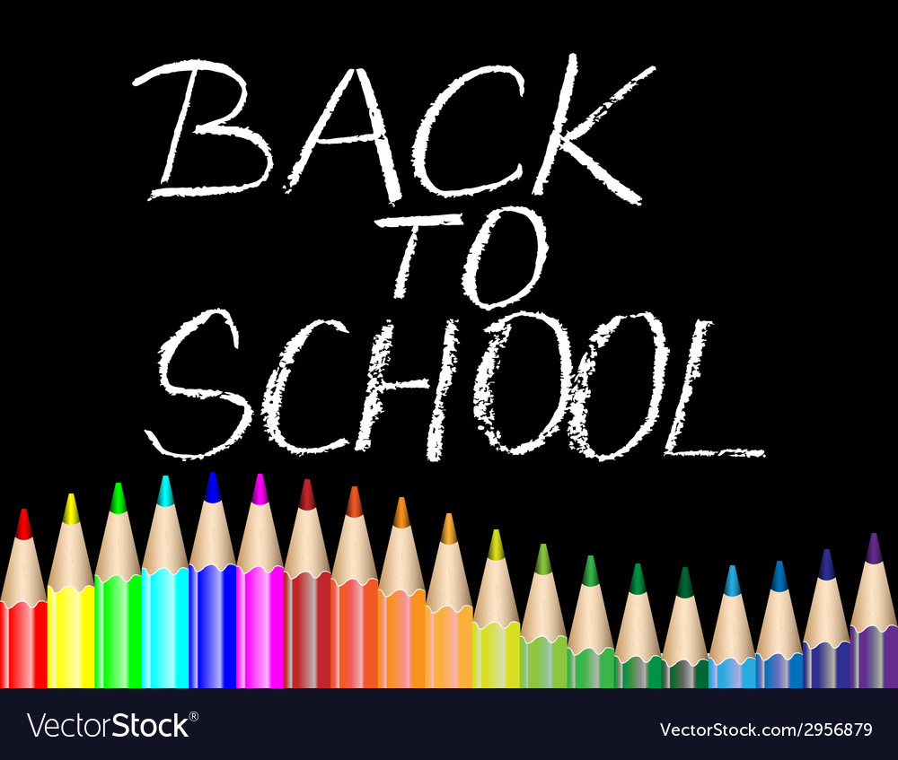 Back To School Royalty Free Vector Image - Vectorstock