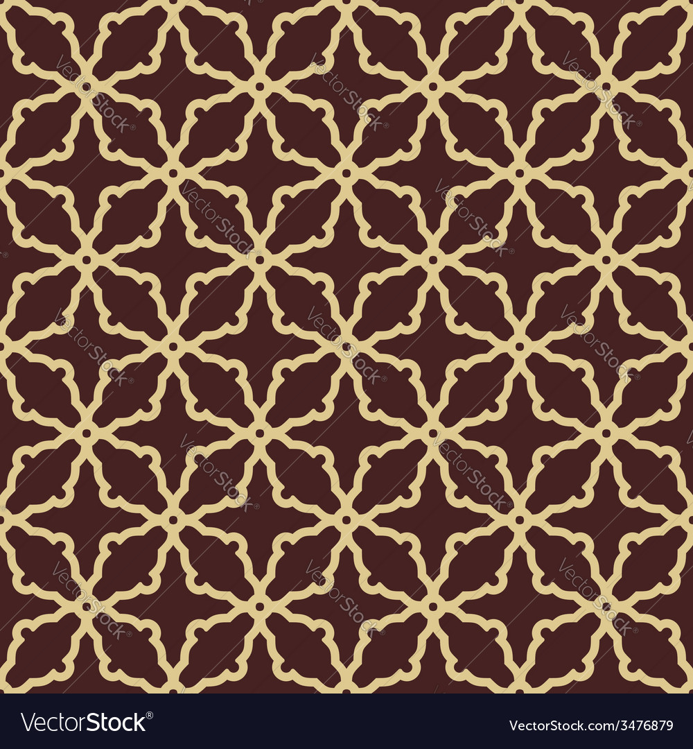 Geometric seamless abstract pattern