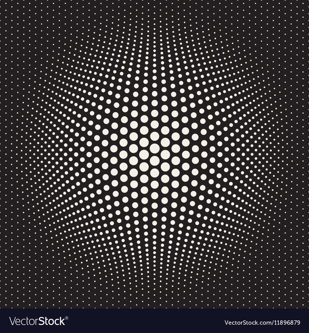 Halftone Circle Bloat Pattern