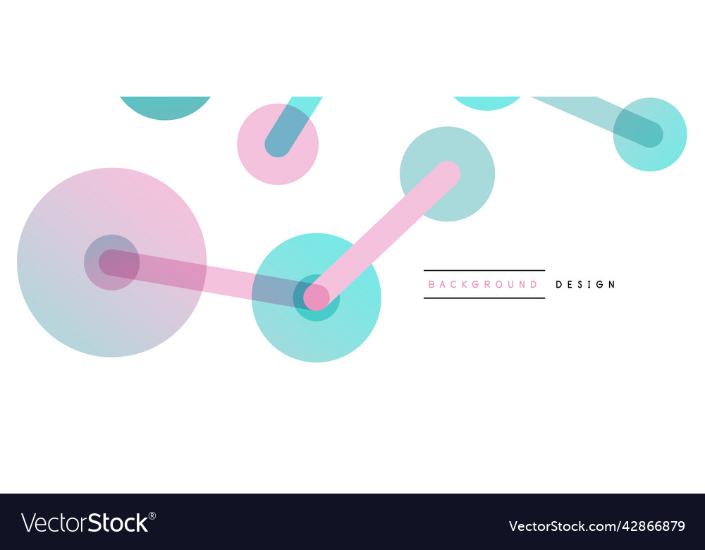 Network concept abstract background dots