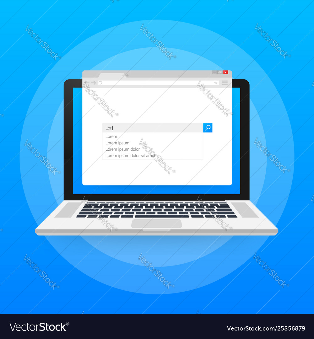 Search bar element design set boxes vector image Search bar element design set boxes