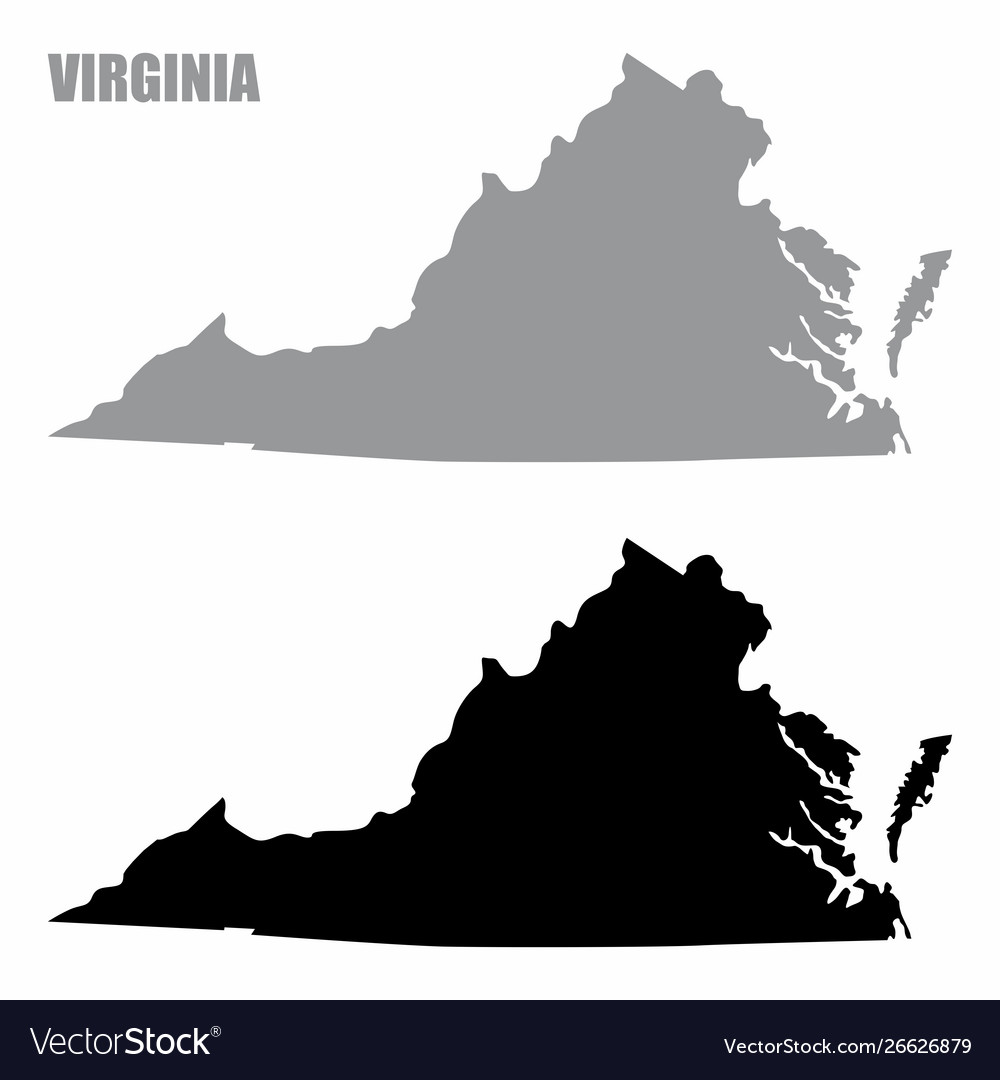 Virginia State Silhouette